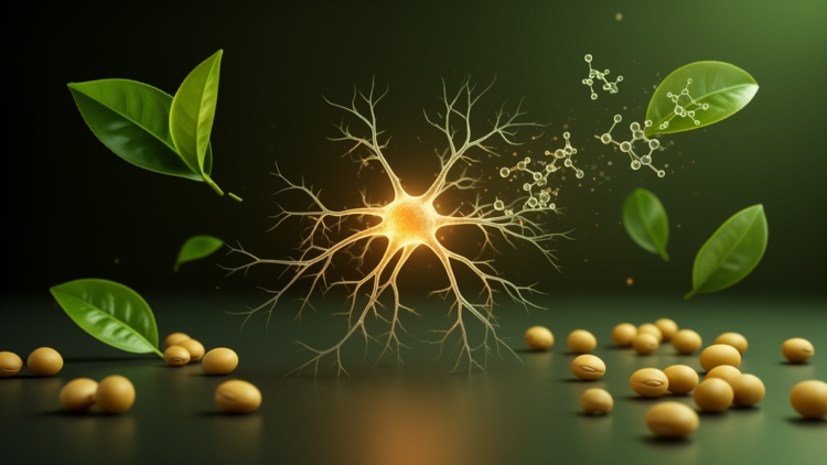 Green Tea and Soy Phytochemicals Show Neuroprotective Effects in Lab Models of Alzheimer's Disease