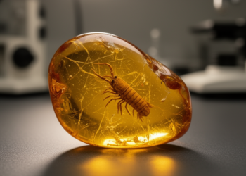 Crustacean in Golden Amber Reveals First Cretaceous Tanaidacean Outside Europe