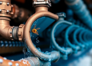 Bee-Inspired Algorithm Tracks Hidden Contamination in City Water Pipes