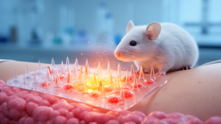 Defect-Rich Nanozyme Microneedles Heat Tumors and Amplify Oxidative Damage in Mice