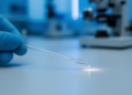 Laser-carved microvalves turn brain catheters into one-way streets against backflow