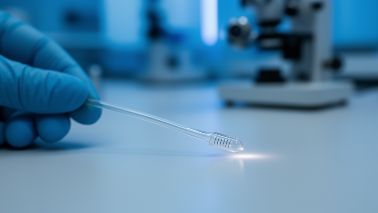 Laser-carved microvalves turn brain catheters into one-way streets against backflow