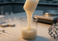 Surface chemistry alone tunes porous liquid viscosity by 170 millionfold