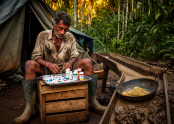 Self-medication is widespread among illegal gold miners in French Guiana, survey finds