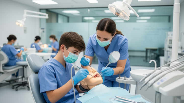 Dental Students Rate Hands-On Teaching Above Lectures but Favor a Combined Approach