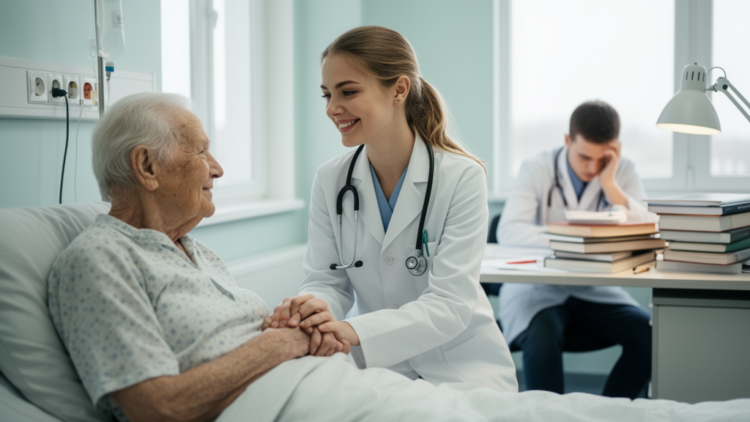 Helping others drives satisfaction, grades drive stress among Lithuanian medical students