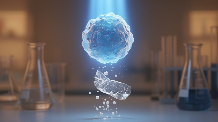 Self-Improving Catalyst Turns Polystyrene Waste into Benzoic Acid Using Light