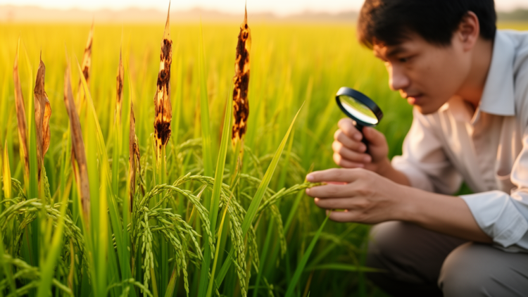 AI-Designed Gene Editor Helps Rice Resist Bacterial Blight