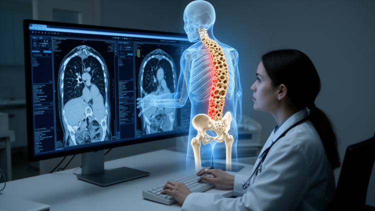 AI Reads Routine Chest CTs to Flag Osteoporosis in Early Study