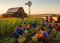 Community farm program for American Indians shows strong cost-effectiveness in trial