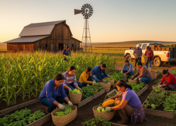 Community farm program for American Indians shows strong cost-effectiveness in trial