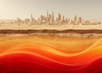 Model maps shallow ground temperatures beneath ten Egyptian cities for geothermal design