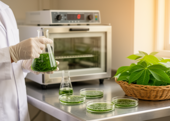 Enzymes and Bacteria Team Up to Turn Cassava Leaves into Better Livestock Feed