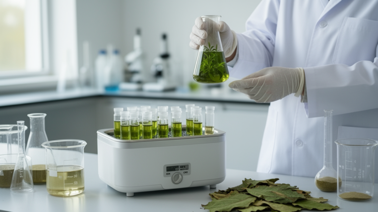 Solvent Ratio, Not Time, Drives Phenolic Recovery from Cassava Leaves in Optimized Ultrasound Extraction