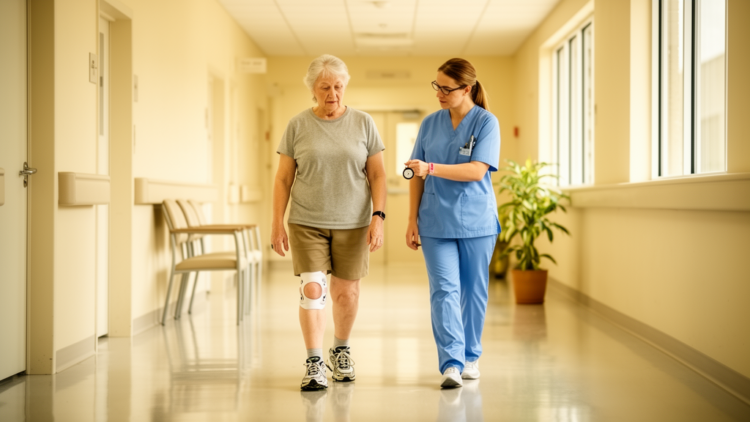 Simple 30-Second Walk Test Shows Strong Reliability After Knee Replacement