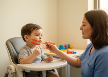 Kinesio Taping Shows Promise for Feeding Problems in Children, Review Finds