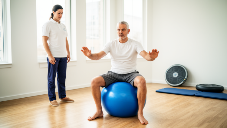Swiss Ball Beats Wobble Board for Balance in Diabetic Nerve Disease Trial