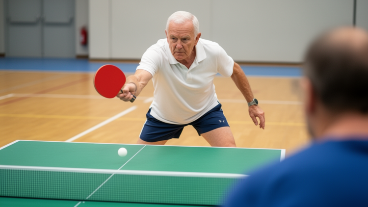 Table Tennis Leads Racket Sports Evidence in Older Adults, Review Finds