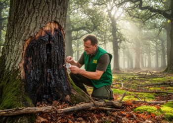 Acute Oak Decline confirmed across Croatian pedunculate oak forests for the first time