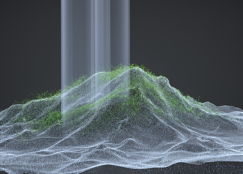Attention-Boosted PointNet++ Strips Vegetation from Mountain LiDAR to Build Sharper Terrain Maps