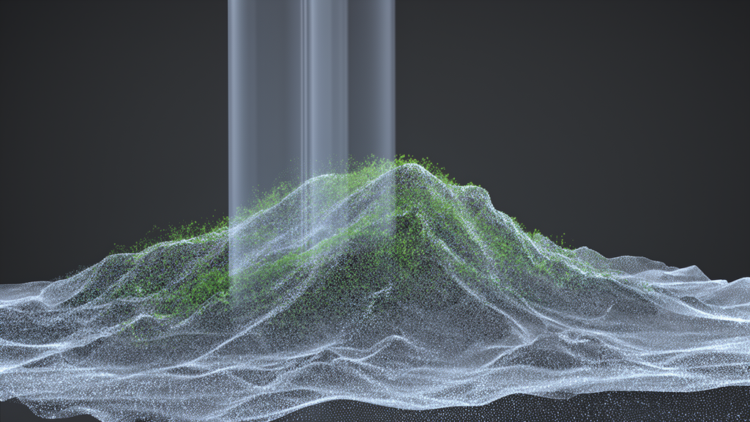 Attention-Boosted PointNet++ Strips Vegetation from Mountain LiDAR to Build Sharper Terrain Maps