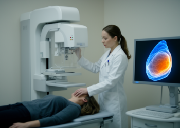 Breast Biopsy Radiation Dose Mapped Step by Step, Revealing a 26% Cut