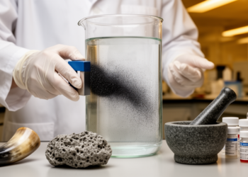Cow horn and pumice yield magnetic adsorbent that strips chromium from water