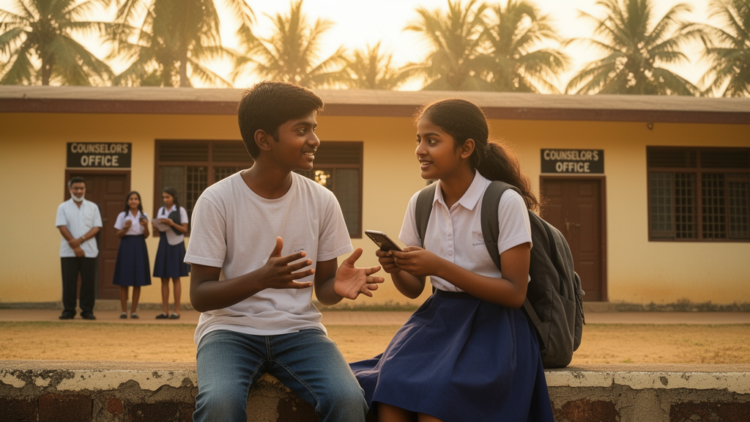 Sri Lankan Teenagers Use Many Routes, Not One, to Seek Help for Emotional Problems