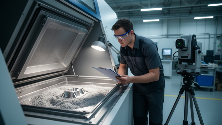 Most LPBF machine checks are too slow and costly for routine production use