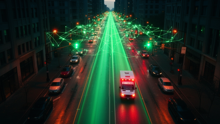 AI traffic system clears the road for ambulances in under 300 milliseconds