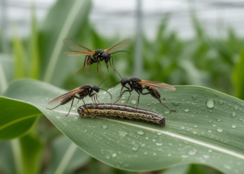 Two Parasitoid Wasps Show Promise Against Invasive Fall Armyworm in Lab Tests