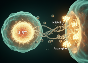 SIRT1 Loss Drives Tumor Growth Through NSUN2 Lactylation and Asparagine Production