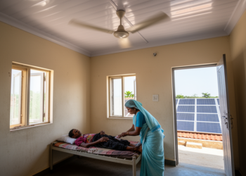 False ceilings, fans and rooftop solar could cool Bangladesh's rural clinics