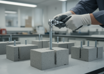 Finite element model reveals how anchorage depth and torque control FRP anchor failure in concrete