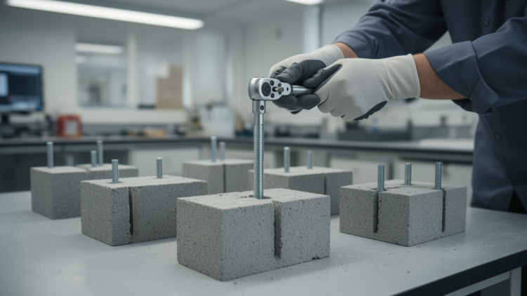 Finite element model reveals how anchorage depth and torque control FRP anchor failure in concrete
