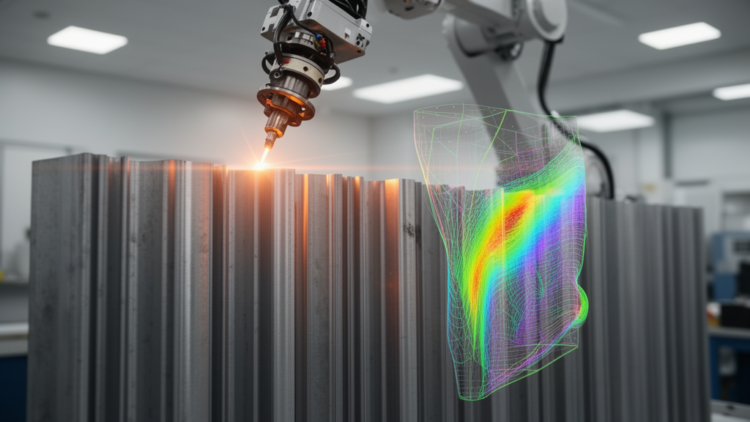 New Hybrid Model Predicts Heat, Distortion and Stresses in 3D-Printed Steel Walls
