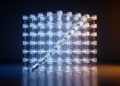 Interpolative dynamical low-rank method extended to quantized tensor trains
