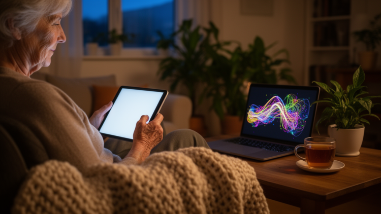 Deep Learning Model Flags Early Signs of Problematic Digital Habits in Older Adults