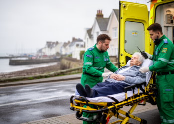 Emergency system design drives unequal prehospital stroke care in coastal England