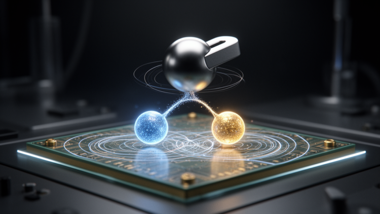Rotating Magnet Could Switch Quantum Entanglement On and Off