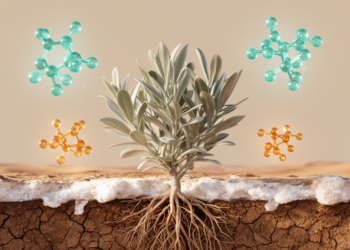 Four Chemical Markers Reveal How Desert Medicinal Plant Adapts to Saline-Alkali Soil