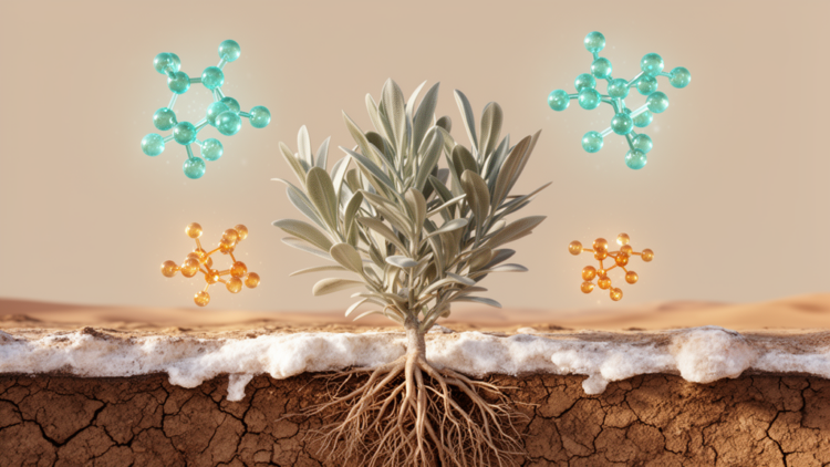 Four Chemical Markers Reveal How Desert Medicinal Plant Adapts to Saline-Alkali Soil