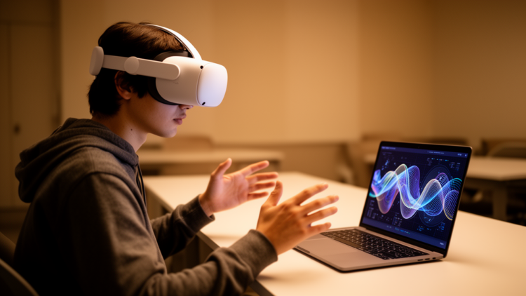 Machine learning reads VR learning traces to model how students self-regulate