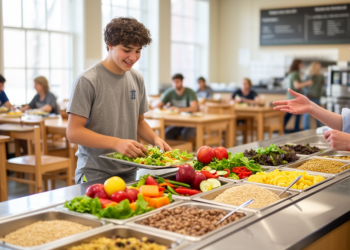 School Nutrition Lessons Linked to Healthier Diets in UK University Students