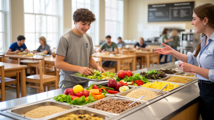 School Nutrition Lessons Linked to Healthier Diets in UK University Students