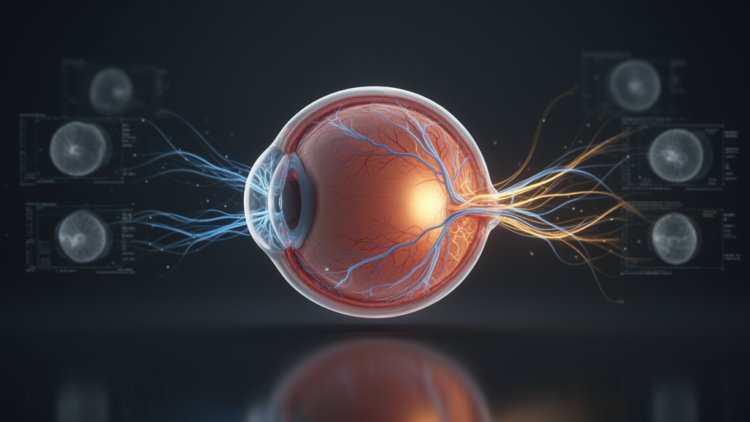 Hybrid AI recovers eye-disease accuracy after real-world domain shift