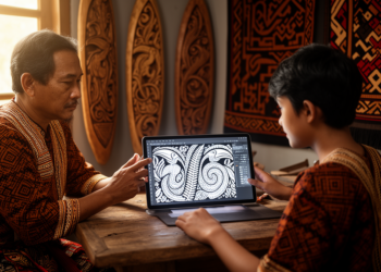 Structured prompts steer AI toward authentic indigenous Dayak motifs, study finds