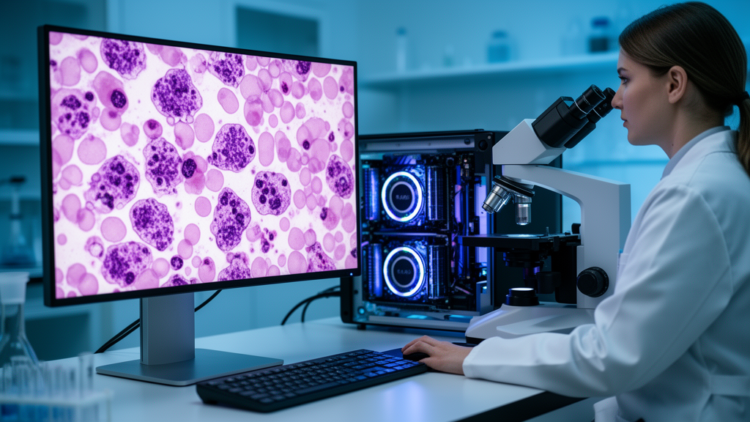 Artificial intelligence inches toward true multimodal bone marrow diagnosis