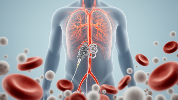 Blood cell ratios predict late hemoptysis return after bronchial artery embolization