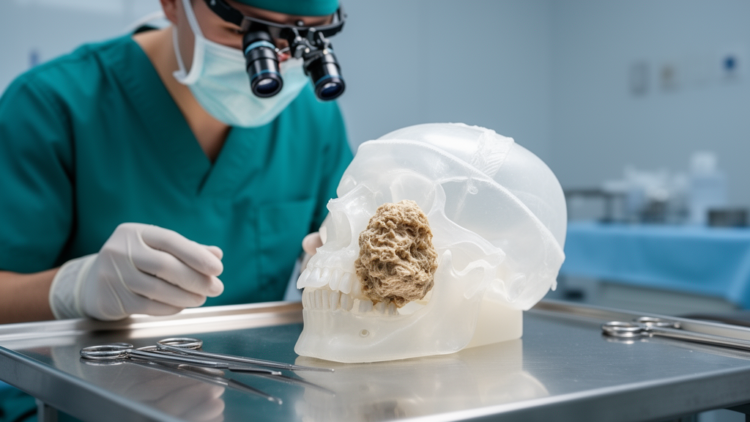 Research report: Giant Central Ossifying Fibroma of the Anterior Maxilla and Maxillary Sinus With Orbital Floor Extension: A Case Report